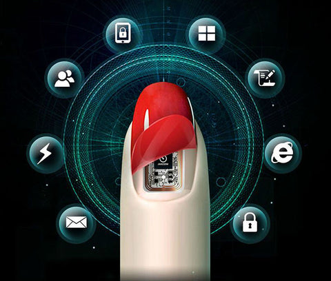 Smart Nail Wearable Gadget