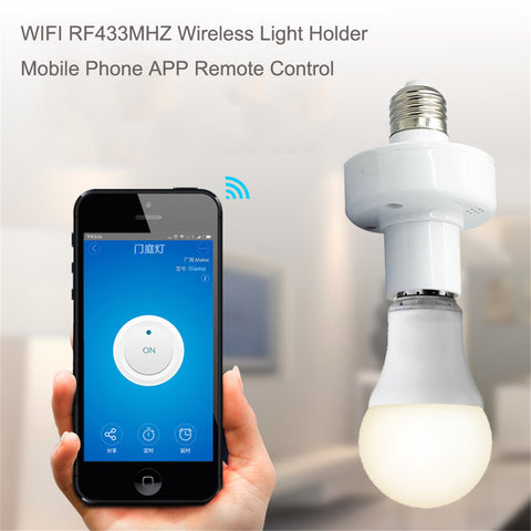 Wireless Smart Light Lamp Bulb Holder