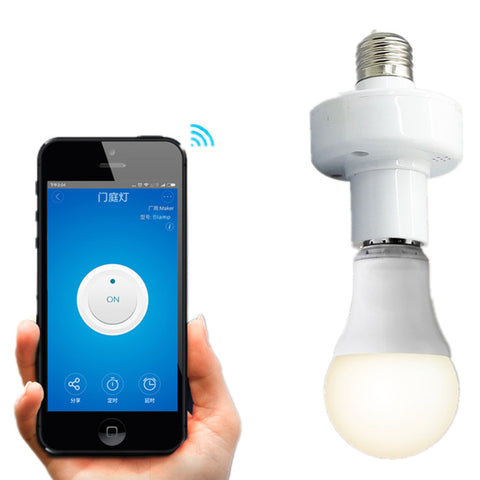Wireless Smart Light Lamp Bulb Holder