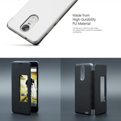 Full Cover Horizontal Flip Smart Leather Case