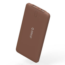 Slim Power Bank USB Port Device