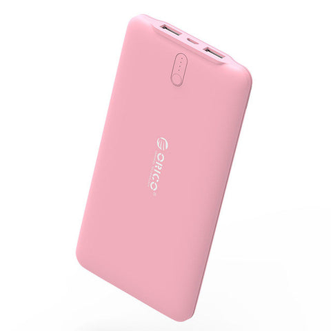 Slim Power Bank USB Port Device