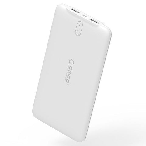 Slim Power Bank USB Port Device